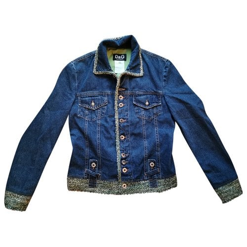 Pre-owned D&g Jacket In Navy