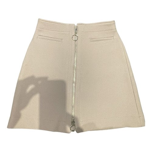 Pre-owned Max & Co Mini Skirt In Pink