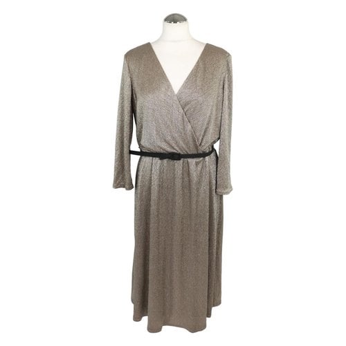 Pre-owned Ralph Lauren Mid-length Dress In Gold