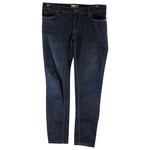 Pre-owned Stella Forest Slim Jeans In Navy