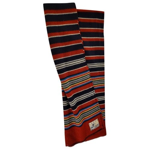 Pre-owned Kenzo Wool Stole In Multicolour