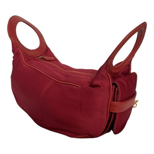Pre-owned Hogan Cloth Handbag In Red