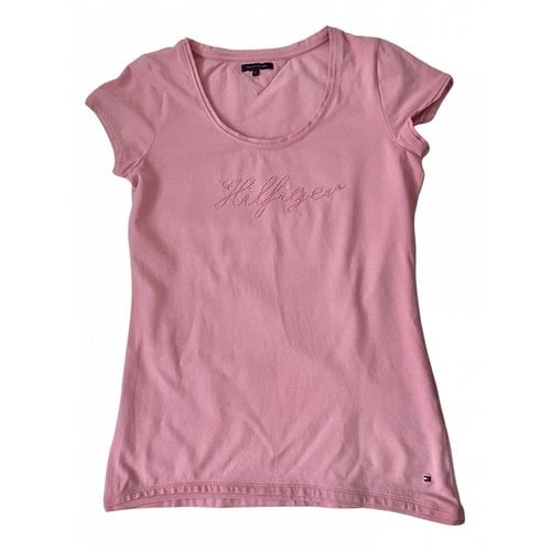 Pre-owned Tommy Hilfiger T-shirt In Pink