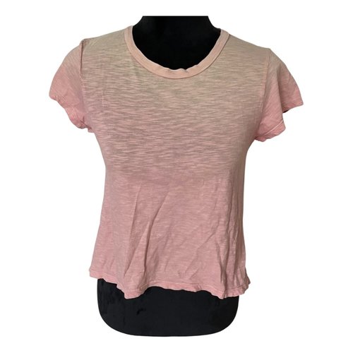 Pre-owned Lna T-shirt In Pink