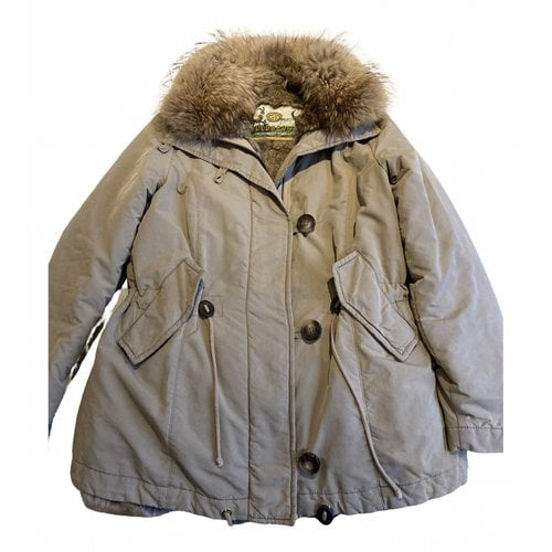 Pre-owned Goldbergh Parka In Camel