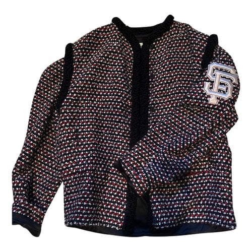 Pre-owned Gucci Tweed Jacket In Multicolour