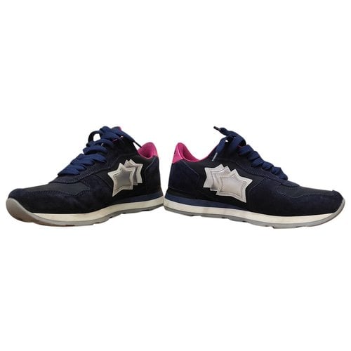 Pre-owned Atlantic Stars Trainers In Blue