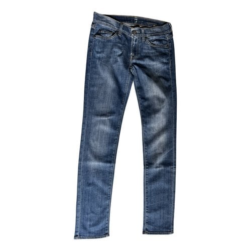 Pre-owned Seven Wonders Slim Jeans In Blue