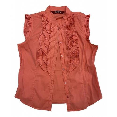 Pre-owned Max Mara Blouse In Pink