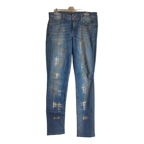 Pre-owned Liujo Straight Jeans In Blue