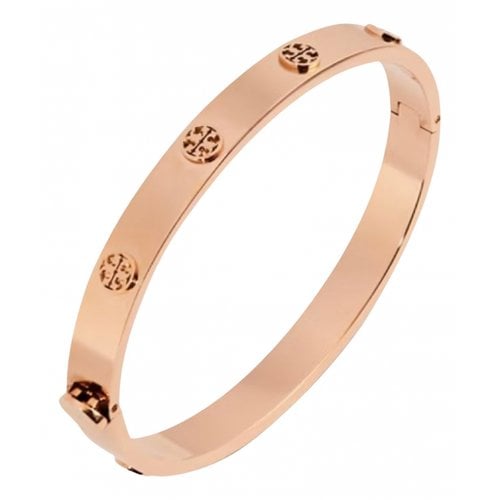 Pre-owned Tory Burch Bracelet In Gold