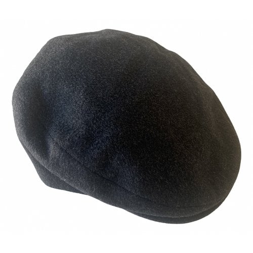 Pre-owned Borsalino Wool Hat In Anthracite