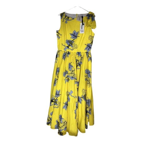 Pre-owned Vivetta Maxi Dress In Yellow