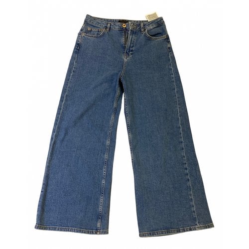 Pre-owned Massimo Dutti Jeans In Blue