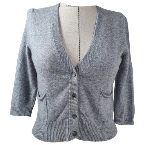 Pre-owned Hemisphere Cashmere Cardigan In Grey