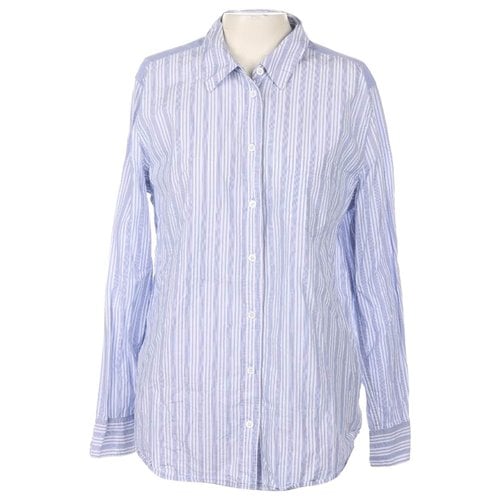 Pre-owned Equipment Blouse In Blue