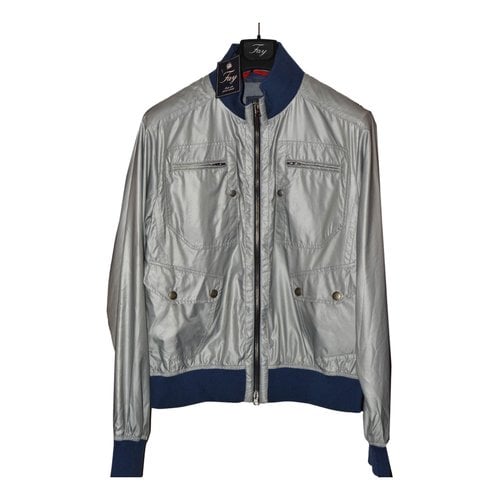 Pre-owned Fay Jacket In Silver