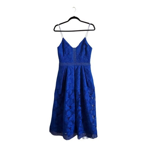 Pre-owned Nicholas Mid-length Dress In Blue
