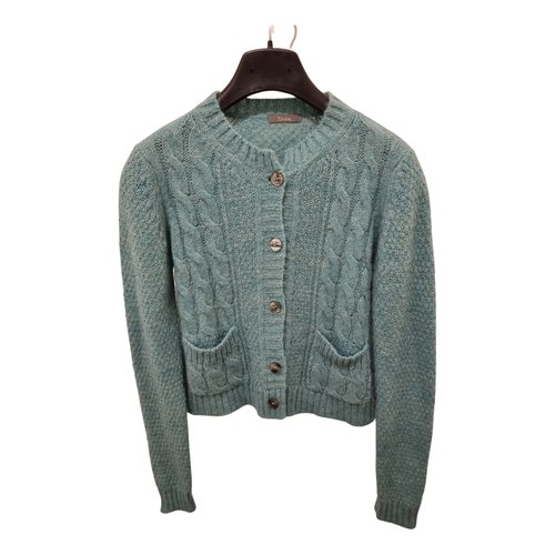 Pre-owned Dixie Cardigan In Green