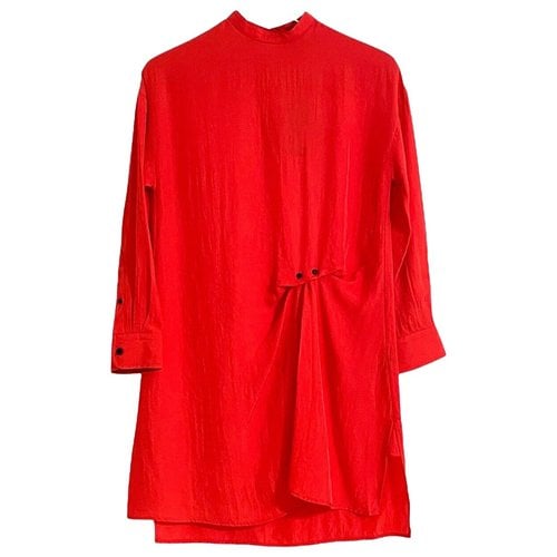 Pre-owned Rag & Bone Mini Dress In Red
