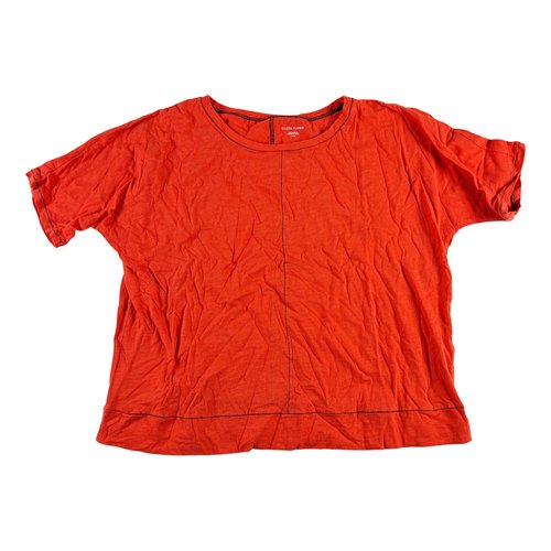 Pre-owned Eileen Fisher T-shirt In Red
