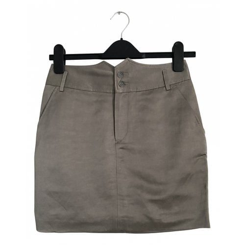 Pre-owned Tiger Of Sweden Mini Skirt In Grey