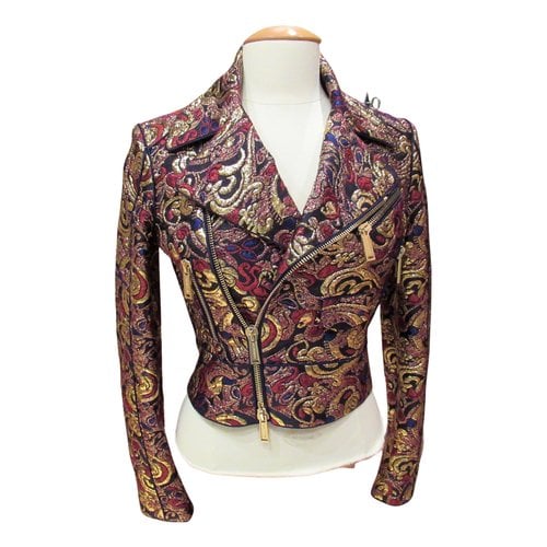 Pre-owned Dsquared2 Silk Jacket In Gold