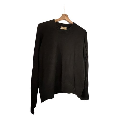 Pre-owned Burberry Cashmere Jumper In Black