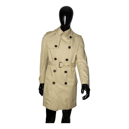Pre-owned Gloverall Trench In Beige