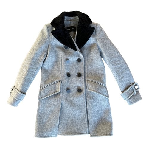 Pre-owned Proenza Schouler Cashmere Coat In Grey