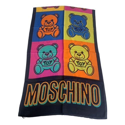 Pre-owned Moschino Scarf In Multicolour