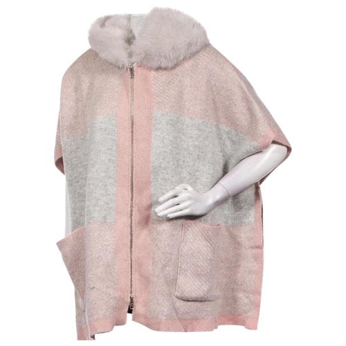 Pre-owned Steve Madden Poncho In Pink