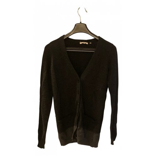Pre-owned Vince Cashmere Cardigan In Anthracite