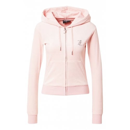 Pre-owned Juicy Couture Cardi Coat In Pink
