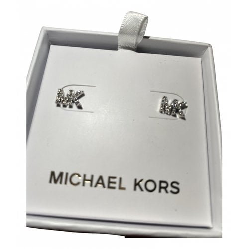 Pre-owned Michael Kors Silver Earrings