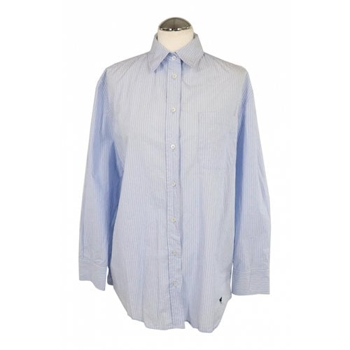 Pre-owned Max Mara Blouse In Blue