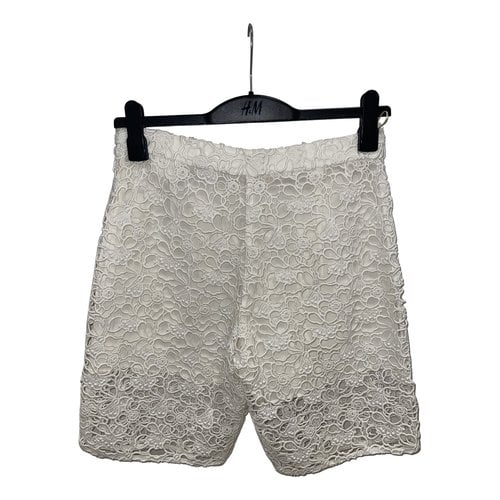 Pre-owned Chloé Shorts In White