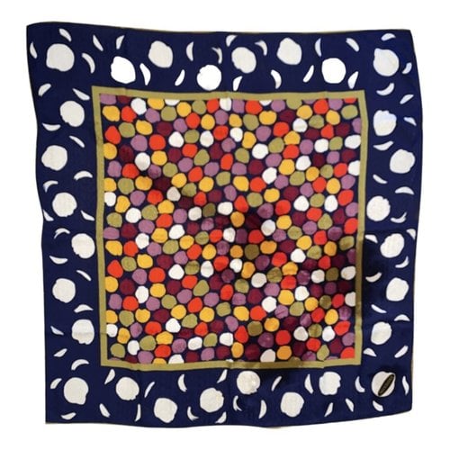 Pre-owned Missoni Silk Handkerchief In Multicolour