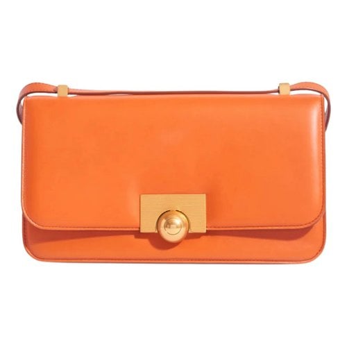 Pre-owned Bottega Veneta Bv Classic Leather Handbag In Orange