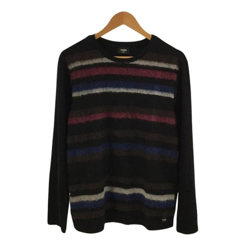 Pre-owned Fendi Wool Sweatshirt In Multicolour