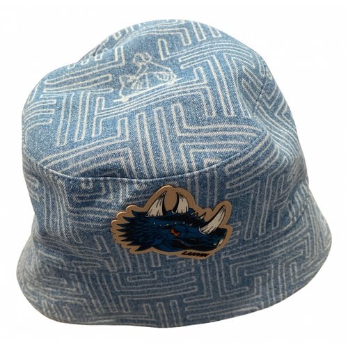 Pre-owned Lanvin Cloth Hat In Blue