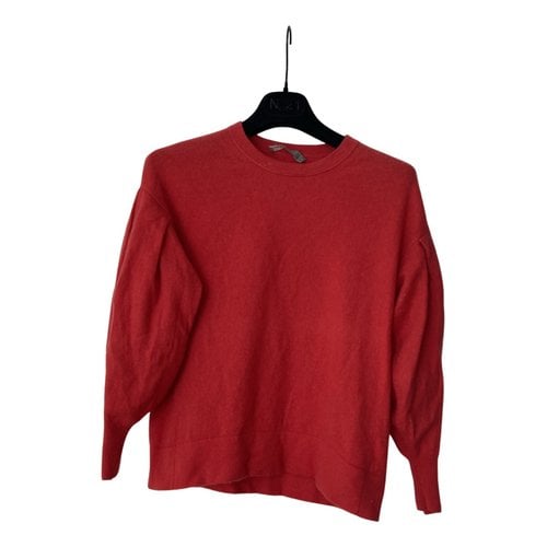 Pre-owned Vince Cashmere Jumper In Red