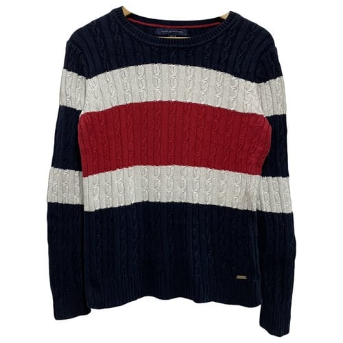 Pre-owned Tommy Hilfiger Jumper In Navy