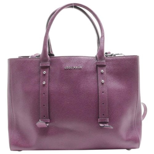 Pre-owned Coccinelle Bag In Purple