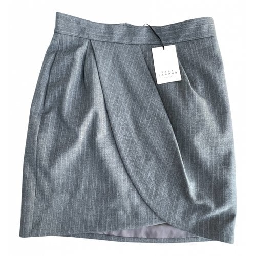 Pre-owned Tara Jarmon Skirt Suit In Grey