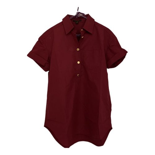 Pre-owned Louis Vuitton Shirt In Burgundy