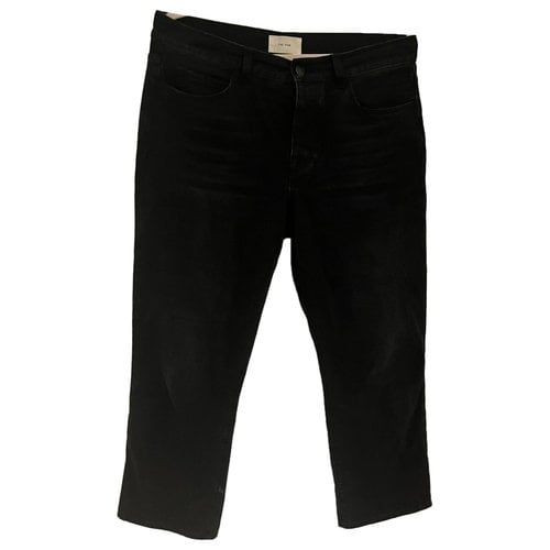 Pre-owned The Row Trousers In Black