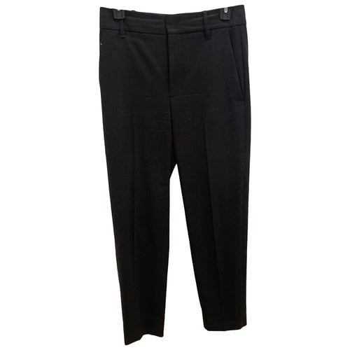 Pre-owned Vince Wool Short Pants In Black