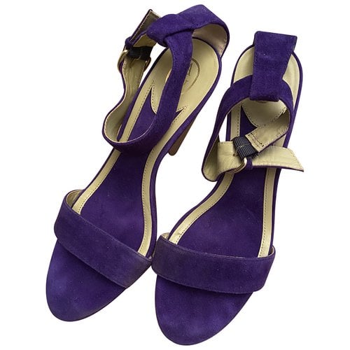 Pre-owned Ash Sandals In Purple