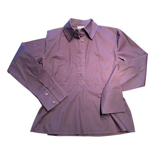 Pre-owned Max & Co Shirt In Purple